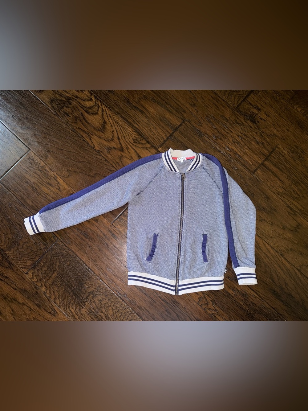 Splendid French Terry Bomber Jacket boys size 8, EUC
